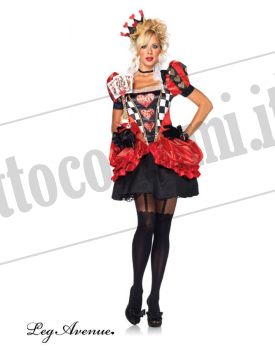 Costume Regina di cuori EVIL RED QUEEN